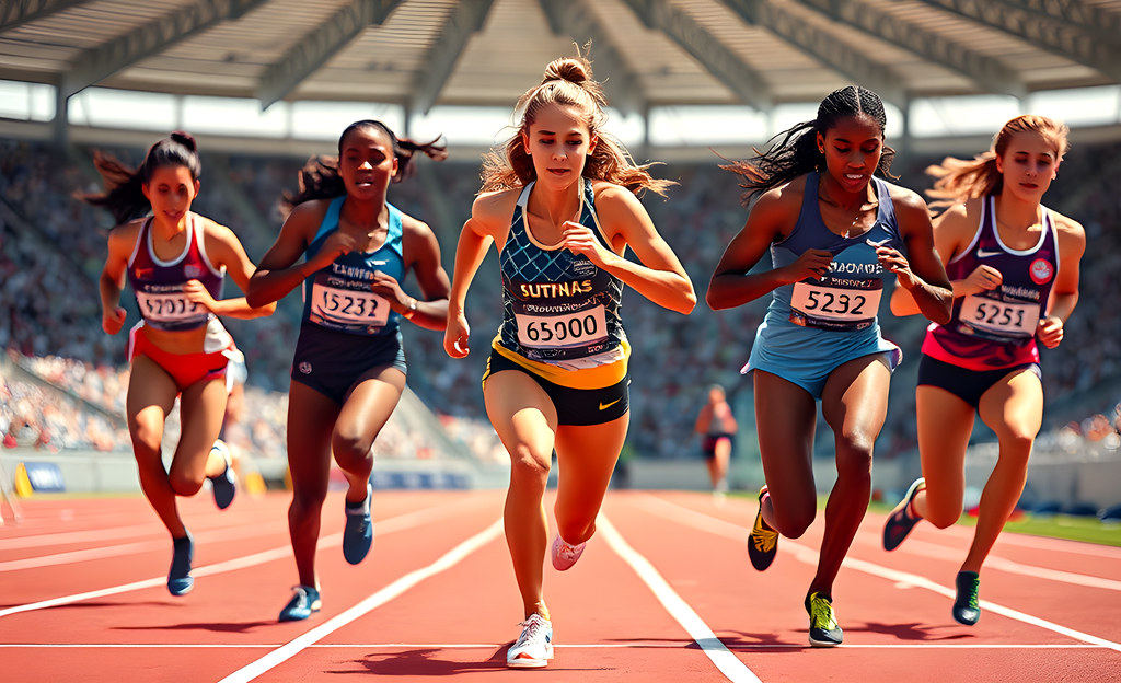 Womens Track meet