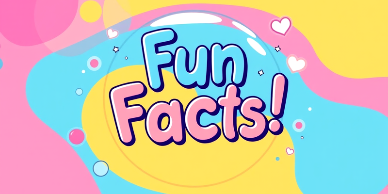 Fun Image for Fun Facts Section