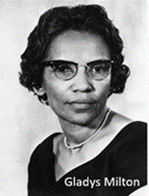 Portrait of Gladys Milton, pioneering midwife and advocate for maternal healthcare rights.